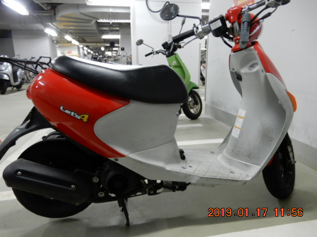 レッツ4パレット（FC-000) - 【公式】レンタルバイクのベストBike® 岡山桃太郎空港